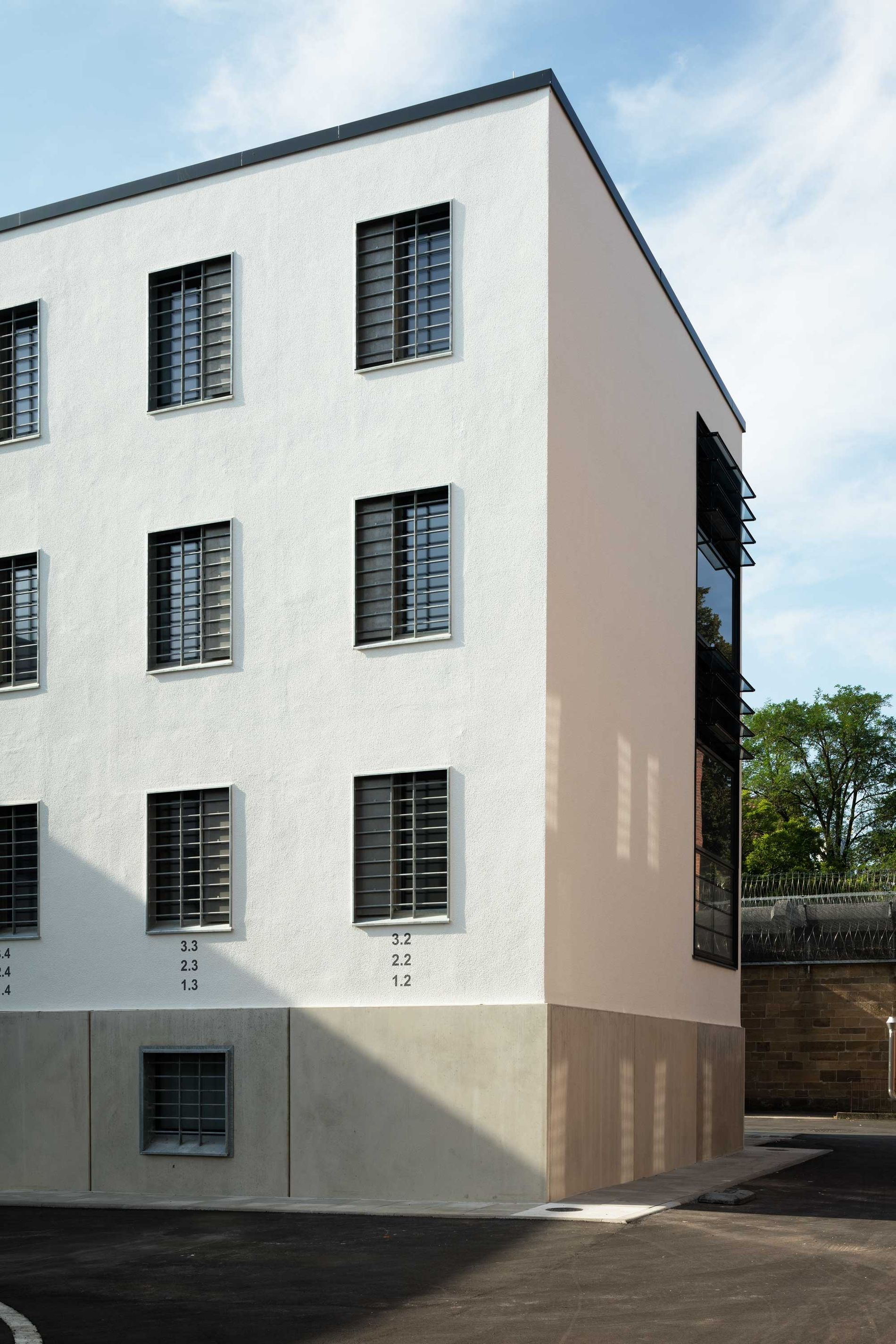 JVA Heilbronn Gebäudeecke