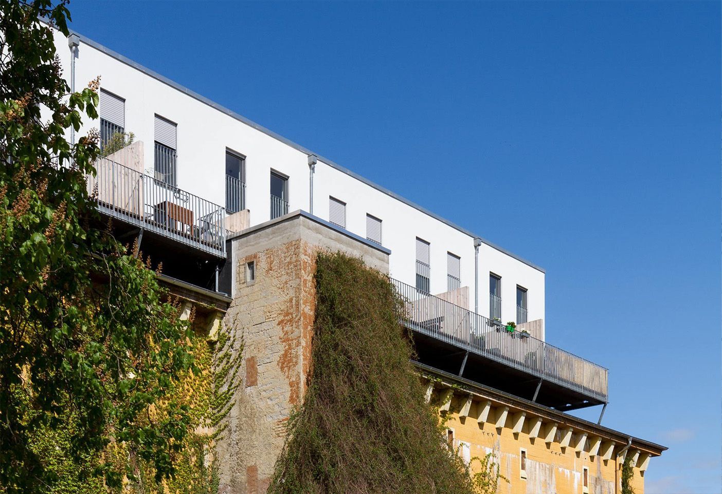 Roofgarden bei Tag